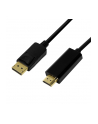 logilink Kabel DisplayPort do HDMI 4K 3 m - nr 1