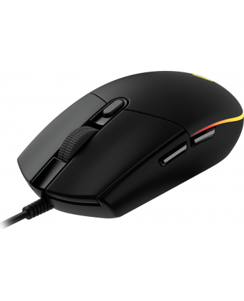 logitech Mysz  G203 Lightsync Gaming Mouse Czarna