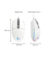 logitech Mysz G203 Lightspeed Gaming Mouse biała - nr 36