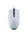 logitech Mysz G203 Lightspeed Gaming Mouse biała - nr 58