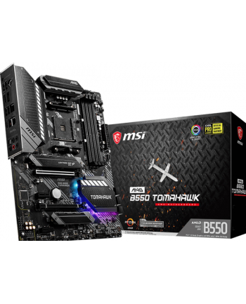 Płyta główna MSI MAG B550 TOMAHAWKM AM4 4DDR4 DP/HDMI M.2 ATX