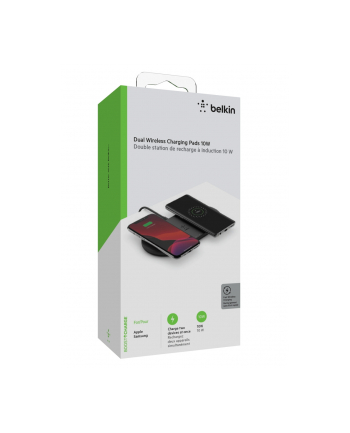 belkin Ładowarka indukcyjna pad 2x10W Czarna