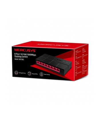tp-link Przełącznik Mercusys MS108G switch 8xGE nr 1