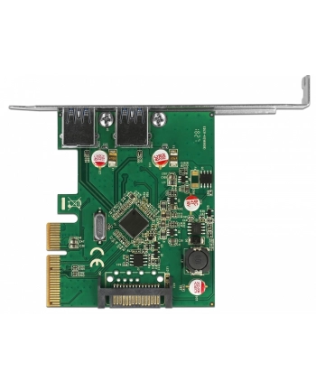 DeLOCK PCIe x4> 2x ext USB 3.1 Gen2 A USB controller