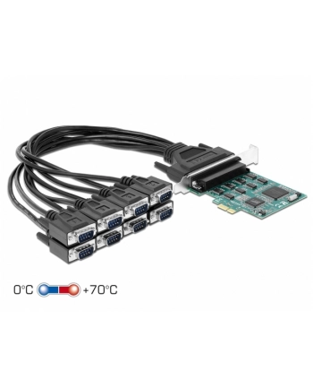 DeLOCK DeLOCK PCIe card> 8xSeriell RS-232 DB9 interface card nr 1