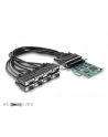 DeLOCK DeLOCK PCIe card> 8xSeriell RS-232 DB9 interface card - nr 15