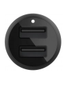 Ładowarka samochodowa Dual  USB-A Car Charger 12W x2 czarna - nr 24