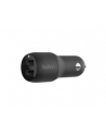 Ładowarka samochodowa Dual  USB-A Car Charger 12W x2 czarna - nr 13