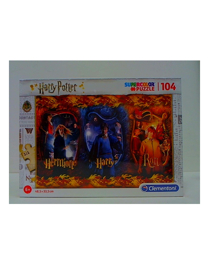 Clementoni Puzzle 104el Hermione, Harry, Ron. Harry Potter 61885 główny