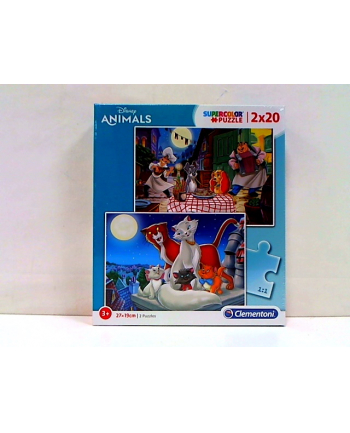 Clementoni Puzzle 2x20el Disney Animals 24764