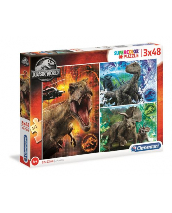 Clementoni Puzzle 3x48el Jurassic World 25250
