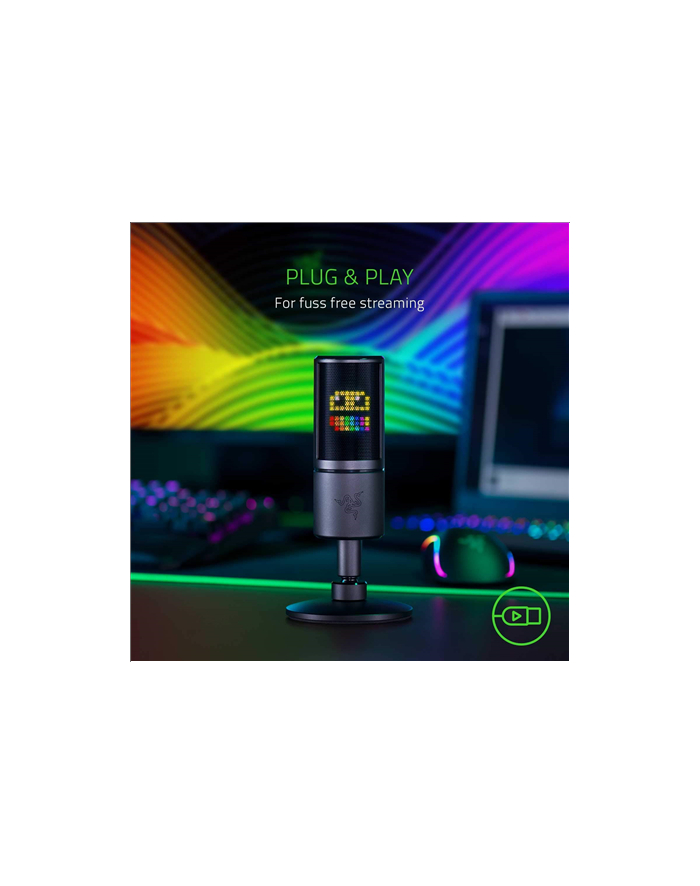 Razer Seiren Microphone emote, Microphone (Black) główny