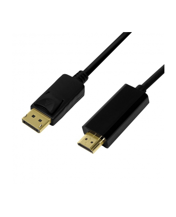 logilink Kabel DisplayPort 1.2 do HDMI 1.4, 2m Czarny