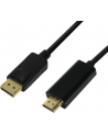 logilink Kabel DisplayPort 1.2 do HDMI 1.4, 2m Czarny - nr 4