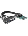 DeLOCK DeLOCK PCIe card> 8xSeriell RS-232 DB9 interface card - nr 11