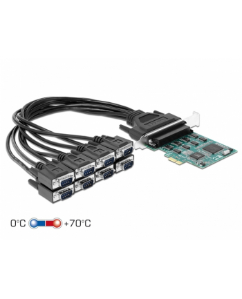 DeLOCK DeLOCK PCIe card> 8xSeriell RS-232 DB9 interface card