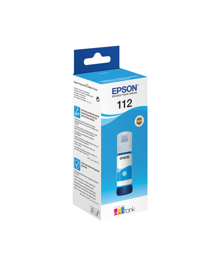 epson Tusz ET112 błękitny 70ml do serii L151xx główny