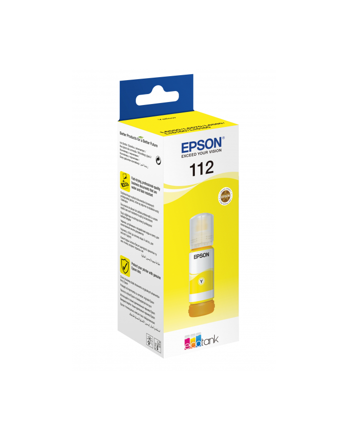 epson Tusz ET112 żółty 70ml do serii L151xx główny