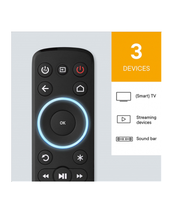 One for all Streamer remote control (black)