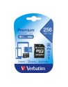 verbatim Micro SDXC 256GB class 10 UHS-1 + Adapter SD - nr 12