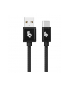 tb Kabel USB-USB C 2 m czarny sznurek - nr 4