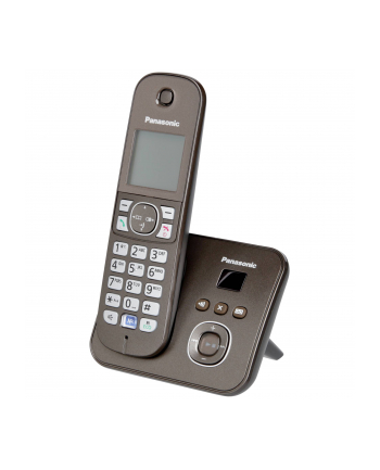 Panasonic KX-TG6821GA, analog telephone (brown, a handset with answering machine)