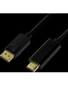 logilink Kabel DisplayPort 1.2 do HDMI 1.4, 2m Czarny - nr 11