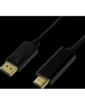 logilink Kabel DisplayPort 1.2 do HDMI 1.4, 2m Czarny nr 2