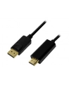 logilink Kabel DisplayPort 1.2 do HDMI 1.4, 2m Czarny - nr 2