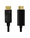 logilink Kabel DisplayPort 1.2 do HDMI 1.4, 2m Czarny - nr 8