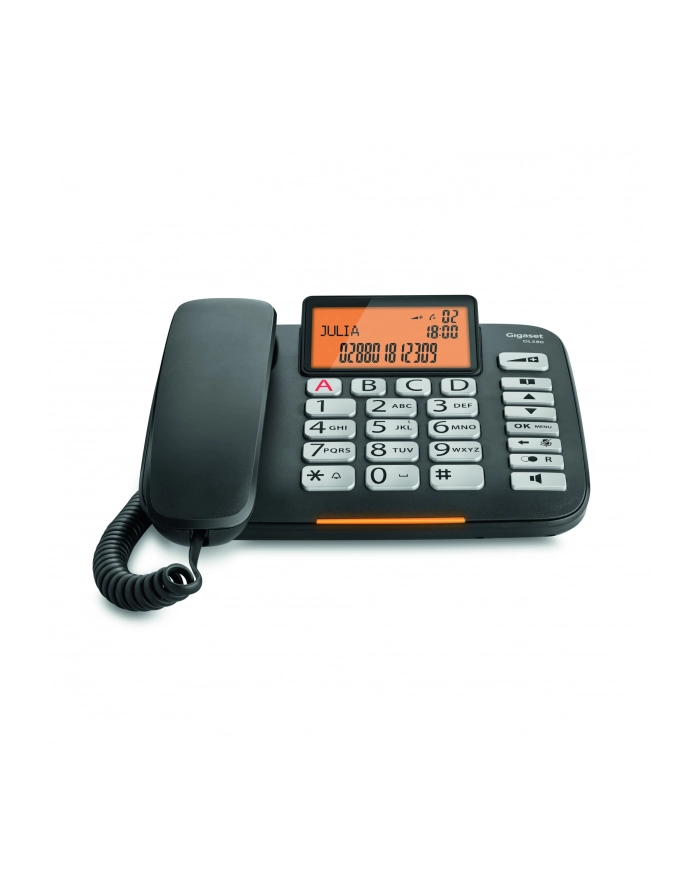 Gigaset DL580 phone black S30350-S216-B101 główny