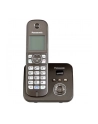 Panasonic KX-TG6821GA, analog telephone (brown, a handset with answering machine) - nr 3