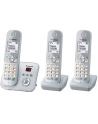 Panasonic KX-TG6823GS, analog telephone (silver three handsets with answering machine) - nr 1