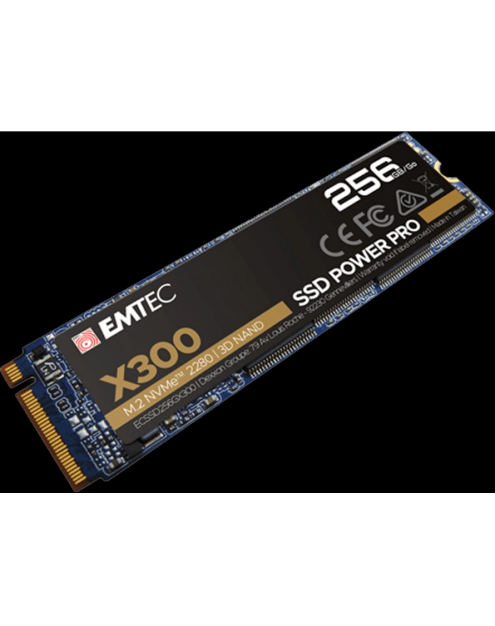 Emtec X300 M.2 SSD Power Pro 256 GB, Solid State Drive (M.2 2280, NVMe PCIe Gen 3.0 x4) główny