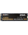 Emtec X300 M.2 SSD Power Pro 256 GB, Solid State Drive (M.2 2280, NVMe PCIe Gen 3.0 x4) - nr 8