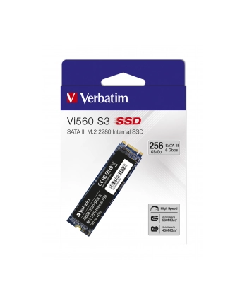 verbatim Dysk wewnętrzny VI560 S3 SSD 256GB M.2 2280 PCIE nr 2