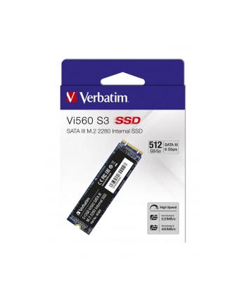 Verbatim Vi560 512 GB Solid State Drive (SATA 6 Gb / s, M.2 2280) nr 2