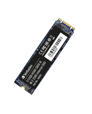 Verbatim Vi560 512 GB Solid State Drive (SATA 6 Gb / s, M.2 2280) nr 1