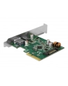 DeLOCK PCIe> 1x USB C + 1x USB A, USB controller - nr 42