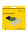 DeLOCK 4 port SATA PCI Express card adapter - nr 25
