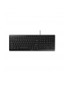 Cherry STREAM Keyboard EU black U - US English with Euro symbol - nr 14