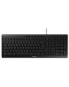Cherry STREAM Keyboard EU black U - US English with Euro symbol - nr 23