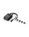 level one LevelOne POS-1002 PoE Splitter 2x RJ45, power supply (black, retail) - nr 20