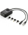 level one LevelOne POS-1002 PoE Splitter 2x RJ45, power supply (black, retail) - nr 41