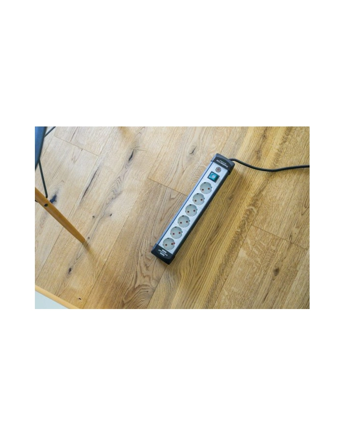 Brennenstuhl Premium-Line, 6-way power strip (black / gray, 5 meters) główny