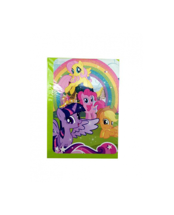 PROMO Karnet złoty Hasbro MLP p5 VERTE cena za 1 sztukę