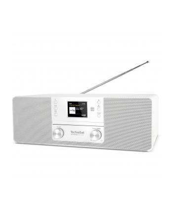 TechniSat DIGITRADIO 370 CD BT, Badradio (white, DAB, FM, CD, Bluetooth)