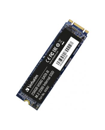 Verbatim Vi560 256 GB Solid State Drive (SATA 6 Gb / s, M.2 2280)