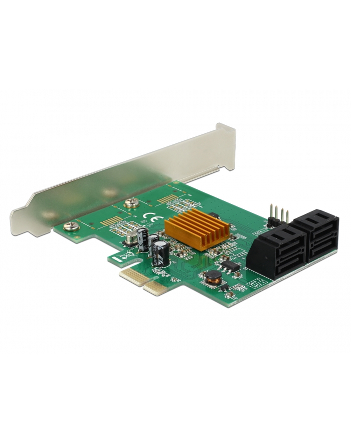 DeLOCK 4 port SATA PCI Express card adapter główny