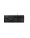 Cherry STREAM Keyboard EU black U - US English with Euro symbol - nr 28